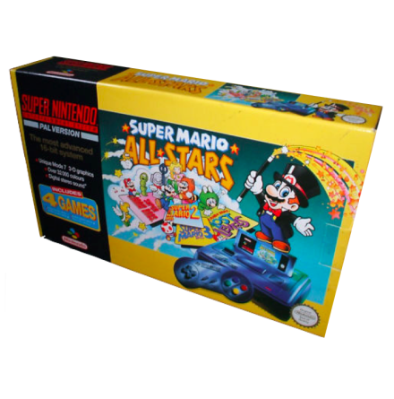 Super Nintendo Console inkl Super Mario Allstars SCN  