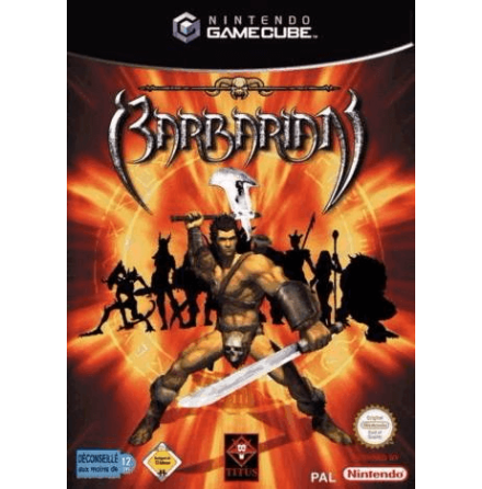 Barbarian - Nintendo Gamecube - PAL/EUR/SWD (SE/DK Manual) - Complete (CIB)