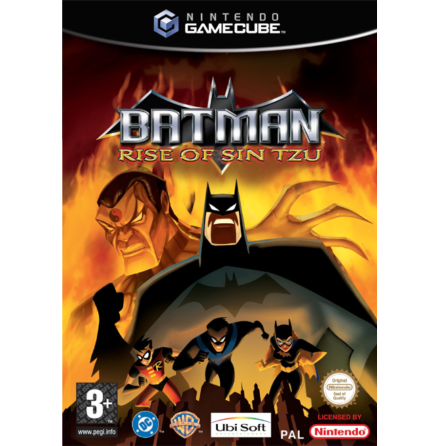 Batman: Rise of Sin Tzu - Nintendo Gamecube - PAL/EUR/SWD (SE/DK Manual) - Complete (CIB)