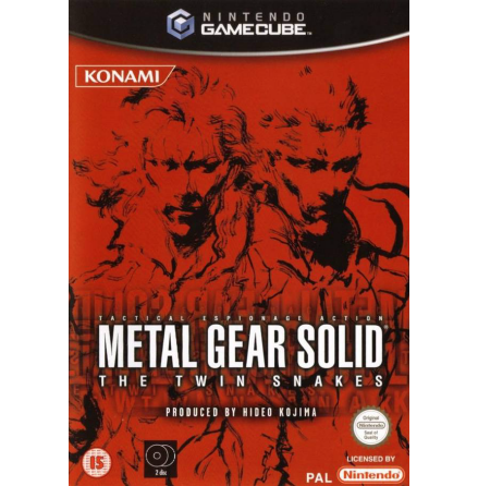 Metal Gear Solid: The Twin Snakes - Nintendo Gamecube - PAL/EUR/UKV - Complete (CIB)