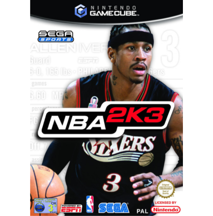 NBA 2K3 - Nintendo Gamecube - PAL/EUR/SWD (SE/DK Manual) - Complete (CIB)