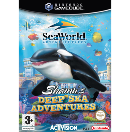 Shamu's Deep Sea Adventures - Nintendo Gamecube - PAL/EUR/SWD (SE/DK Manual) - Complete (CIB)